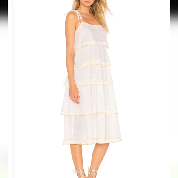 TULAROSA Raz Midi Dress/ S. - Picture 3 of 15